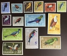 Uganda 1965 birds usato  Spedire a Italy