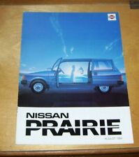 Nissan prairie sales for sale  WELLING