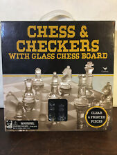 Chess checkers clear for sale  Vancouver
