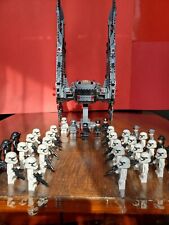 Lego Star Wars Kylo Ren's Command Shuttle 75104 with Stormtrooper army for sale  Winchester