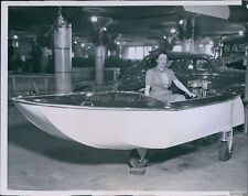 1940 International Sportsmen'S Show trailer barco a motor foto 7X9 comprar usado  Enviando para Brazil