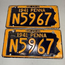 1941 pennsylvania license for sale  Brookhaven