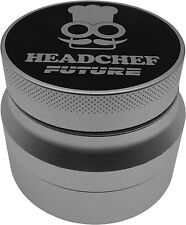 Headchef Future 4 Piece Grinder with Sandblasted Finish, Metal Herb Grinder, 62m for sale  Shipping to South Africa