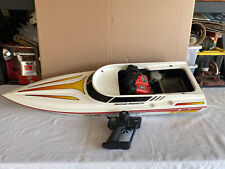 Prather Products Gas Powered Boat 1/4 Scale Remote Control Fun Cruiser Model RC, used for sale  San Bernardino
