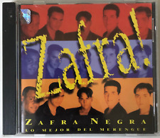 CD Álbum Mexicano 1998 Zafra, Zafra Negra (Lo Mejor Del Merengue),, usado segunda mano  Embacar hacia Mexico