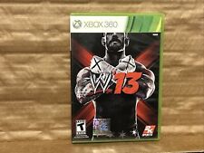 WWE ‘13 2013 2K13 Wrestling Xbox 360 Complete CIB for sale  Shipping to South Africa