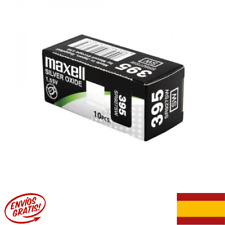 10 x Maxell 395 pila Bateria Mercury Free Silver Oxide SR927SW 1.55V segunda mano  Embacar hacia Argentina