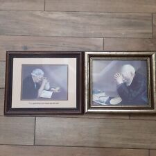 Grace Eric Enstrom & Gratitude Jack Garren Framed Prints old man woman praying for sale  Shipping to South Africa