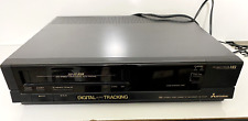 Gravador de vídeo cassete Mitsubishi HS-412UR digital faixa automática funcionando testado comprar usado  Enviando para Brazil