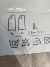 Ikea Sanela zasłony 140x250 cm ciemnobeżowe na sprzedaż  PL