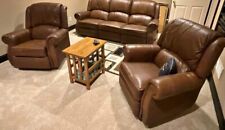 Leather sofa set for sale  Canton