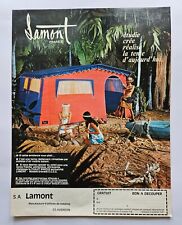Lamont tent camping d'occasion  Expédié en Belgium
