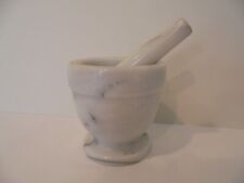 Marble pestle mortar for sale  Shipping to Ireland