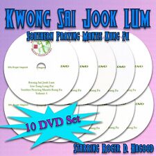 Kwong Sai Jook Lum Southern Mantis estrelado por Roger D. Hagood (conjunto com 10 DVDs), usado comprar usado  Enviando para Brazil
