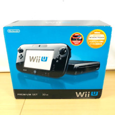 Consola Nintendo Wii U Negro Set Premium 32 GB Versión Japonesa con Caja segunda mano  Embacar hacia Argentina