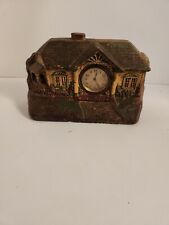 Relógio de madeira bangalô década de 1930 Cottage House New York Co. estilo mantel comprar usado  Enviando para Brazil