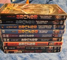 Excelente conjunto completo de DVD de series de televisión Archer temporadas 1-9  segunda mano  Embacar hacia Argentina