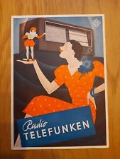 Antique telefunken radio d'occasion  Expédié en Belgium