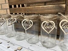 Rustic jars glass for sale  Shipping to Ireland