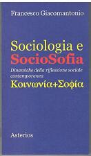 Sociologia sociosofia francesc usato  Aprilia