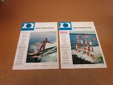 Used, Lot 2 1974/75 Nova Marine boat accessories catalog brochure water ski for sale  Shipping to South Africa