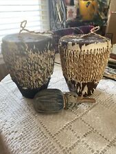 vintage african tribal drum for sale  Albuquerque