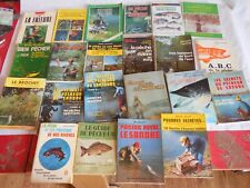 Livres pêche vintage d'occasion  Bais