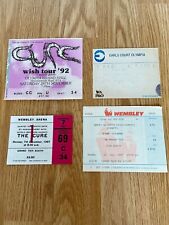 Cure vintage ticket for sale  BASILDON