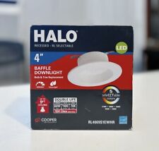 Módulo de retrofit LED embutido HALO RL4 Series 4 polegadas, LED integrado branco fosco comprar usado  Enviando para Brazil