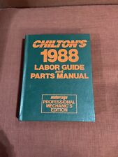 Chiltons labor guide for sale  Philadelphia