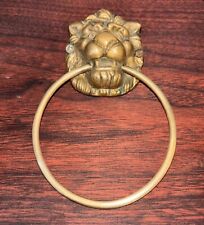 Antique brass lion for sale  Everett