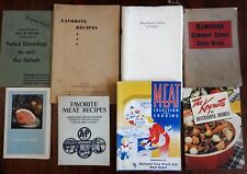 Cooking pamphlets lot for sale  Dover