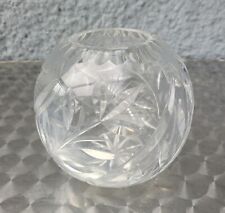 Bleikristall kugelvase geschli gebraucht kaufen  Halberstadt