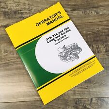 Operators manual for for sale  Brookfield