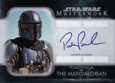 2021 Topps Star Wars autógrafo PEDRO PASCAL como THE MANDALORIAN SIG cartão digital, usado comprar usado  Enviando para Brazil