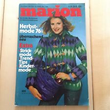 Marion 1976 schnittmuster gebraucht kaufen  Berlin