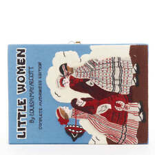 OLYMPIA LE TAN Little Women Louisa May Alcott capa de livro azul bolsa clutch comprar usado  Enviando para Brazil