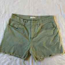 Pantalones cortos de mezclilla verde Older Brother 1/XL 100% algodón orgánico japonés segunda mano  Embacar hacia Argentina