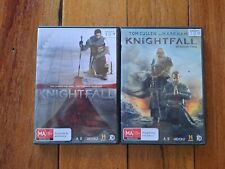 Knightfall - Conjunto completo de 1 e 2 temporadas (DVD, 4 discos) série história POSTAGEM GRATUITA  comprar usado  Enviando para Brazil