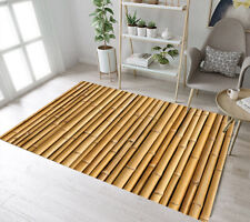 Usado, Alfombra suave de piso de bambú seco sala de estar dormitorio alfombra de yoga decoración del hogar alfombras de área segunda mano  Embacar hacia Argentina