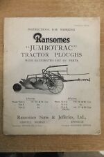 Ransomes jumbotrac tractor for sale  Shipping to Ireland