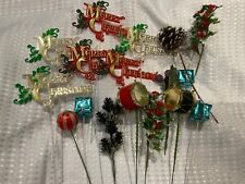 Vintage christmas decorations for sale  BURNTWOOD