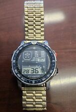 Relógio masculino Citizen WindSurfer D060-086961 K 42-8060 GN-4-S JAPÃO comprar usado  Enviando para Brazil