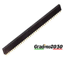 Usato, 5PZ - Strip line femmina 40pin passo 2,54mm (Pcb Arduino) usato  Grugliasco