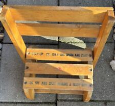 Vintage wooden sit for sale  Chicago