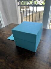 Usado, Caixa de presente azul Tiffany & Co. vazia incluindo bolsa de pó. 5x5x4,5"" comprar usado  Enviando para Brazil