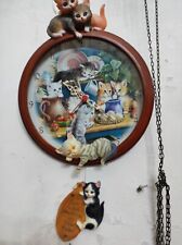 Orologio muro gattini usato  Foggia