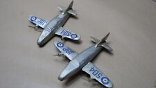 Mettoy 504 JBP Vintage Tin Plate Aeroplanes x2. Play used, used for sale  Shipping to South Africa