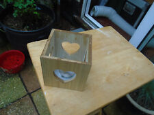 Candle holder wood for sale  IPSWICH