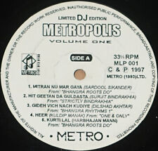 Metropolis vol. vinyl for sale  PRESTON